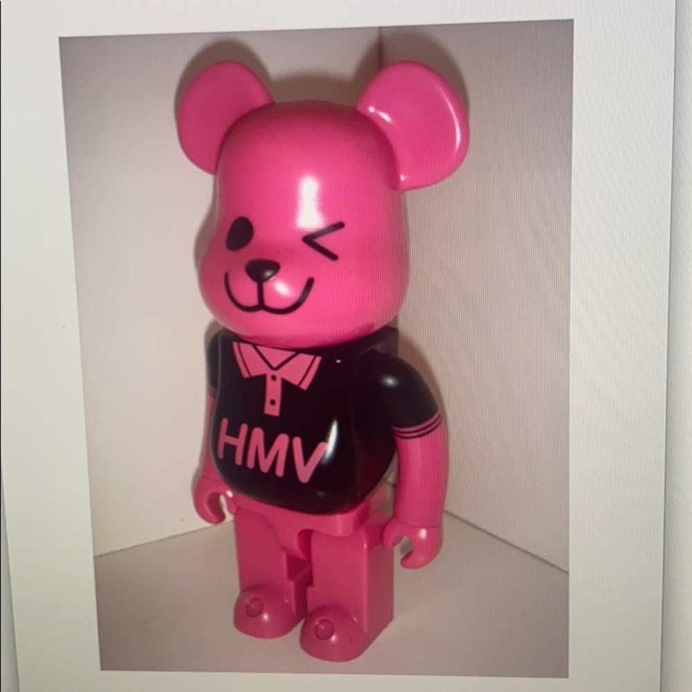 Bearbricks 400% HMV PINK Rare